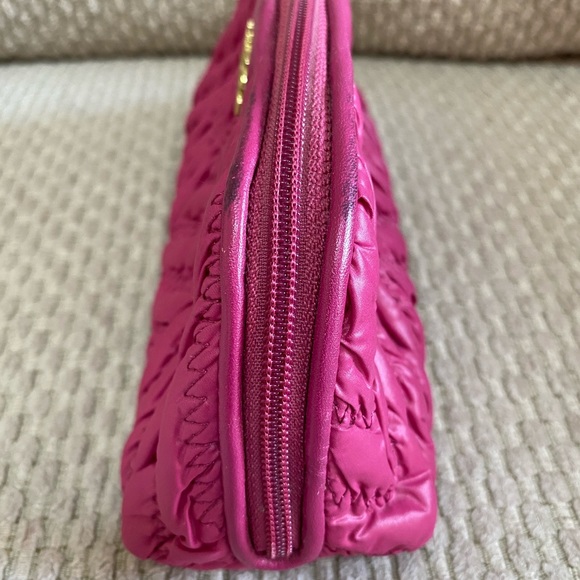 Coach Madison Chevron Nylon Cosmetic Case - Picture 4 of 8